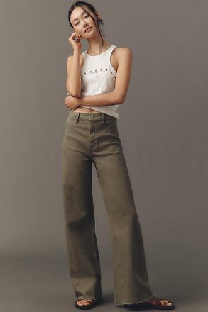 Pistola Denim Penny High-Rise Wide-Leg Jeans