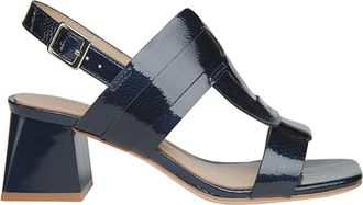 Regarde le ciel Womens Amalia Heels In Navy Patent