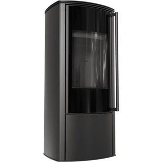 Kratki Freistehender Stahlofen KRATKI AB KRATKI ENYO R 5,5 kW &Oslash; 100/150 schwarz Verkleidung