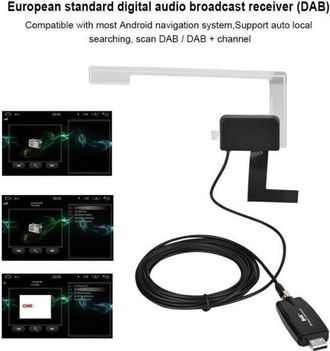 OEM Receptor Dab + - Clave - Compatible Con Android - Sonido De Alta Calidad - Ajuste Autom&aacute;tico - Port&aacute;til