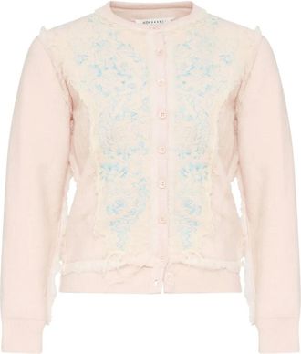 Maison Margiela Cardigan in lana vergine - Toni neutri