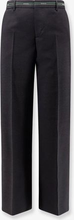 Gucci Pantaloni in lana con dettaglio Gucci - GUCCI - gender_Man