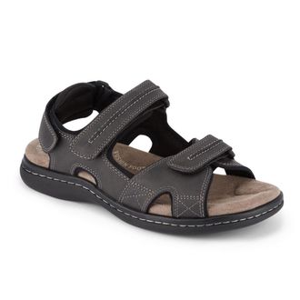 Dockers Mens Newpage Outdoor Sport Sandals for Men - Memory Foam Comfort and Adjustable Straps