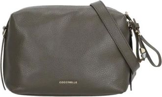 Coccinelle Nory Schoudertas - Dames - Tassen - Bruin - Maat: ONE Size Katoen