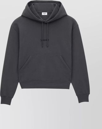 Saint Laurent hoodie cotton drawstring hood