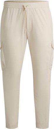 HUGO BOSS Mens Urbanex Cargo Trousers in Open White - Size X-Large
