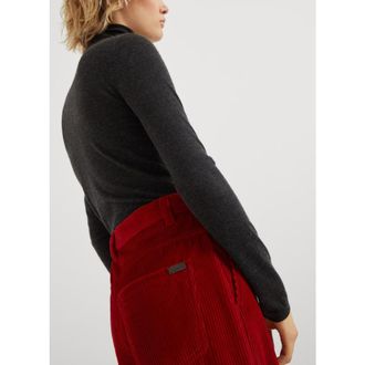 Brunello Cucinelli Red Corduroy Trousers, Brand Size 48 (US Size 14)