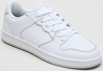 Ben Sherman Club Leather Mens White Trainers - Size UK 12