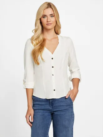 Guess Kadie Woven Top