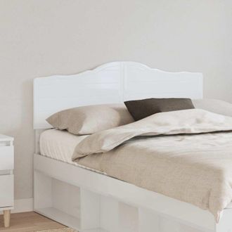 vidaXL vidaXL Testiera Bianco Lucido 120 cm Legno multistrato
