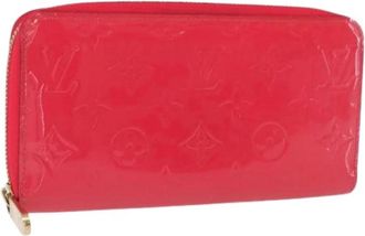 Louis Vuitton Pre-owned Long Wallet - Dames - Vintage Accessoires - Roze - ONE Size - Leer - Vintage