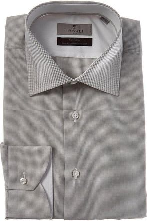 Canali Silk-Blend Dress Shirt