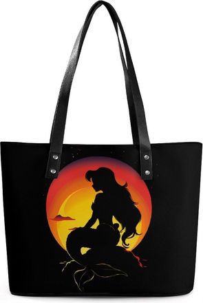 Generic Mermaidess Tote Bags for Women Cute Shoulder Purses Handbags