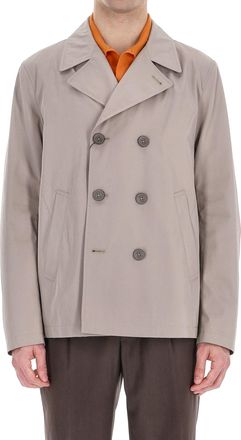 Herno Rain Collection Cotton Peacoat