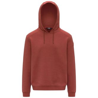 K-Way Lorleo Sudadera con Capucha de Algod&oacute;n y Cachemira - Sweatshirts & Hoodies - Hombre - Rojo - XL