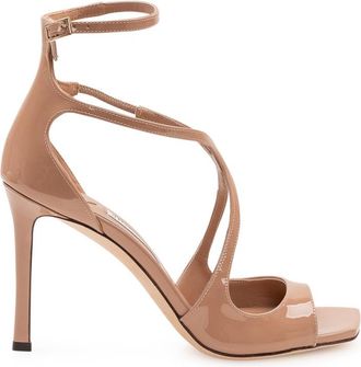Jimmy Choo London Pink Ankle Strap Heels