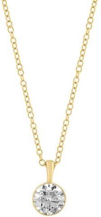 Effy Lab-Grown Diamond Pendant Necklace in Gold at Nordstrom Rack, Size 18