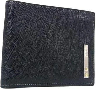 Cartier Black Leather Wallet (Bi-Fold) (Pre-Owned)