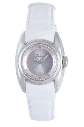 Chronotech Womens White Band Watch - One Size