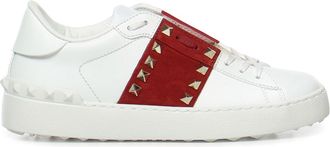 Valentino Garavani Rockstud Untitled Trainers With A Stripe