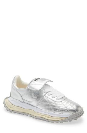 Miharayasuhiro Scott OG Lug Sole Low Top Sneaker in Silver at Nordstrom, Size 10Us