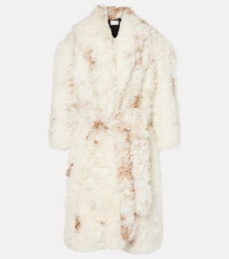 Magda Butrym Cappotto in shearling
