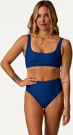 Carve Designs Womens Lani Pocket Compression Swimsuit Bottoms Blue XL