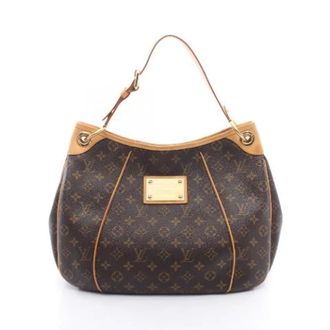 Louis Vuitton Pre-owned Galliera PM Monogram Schoudertas - Dames - Pre-owned - Bruin - Maat: ONE Size Leer