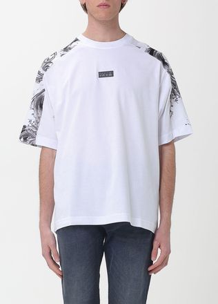 Versace Jeans Couture T-shirt over in cotone con stampa barocca Versace Jeans Couture