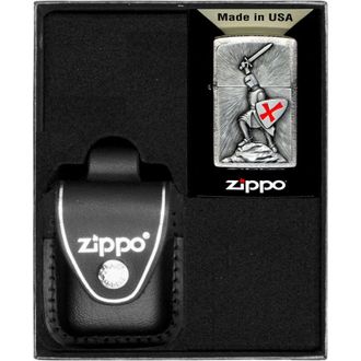 OEM Encendedor Zippo Crusade Victory Set De Regalo N.&ordm; 3