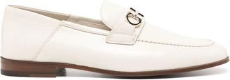 Ferragamo Mocassini in pelle - Bianco