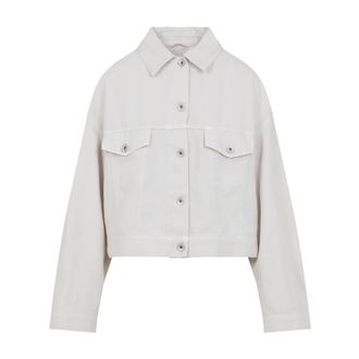 Brunello Cucinelli Mujer, Chaquetas, Gris, Talla: S