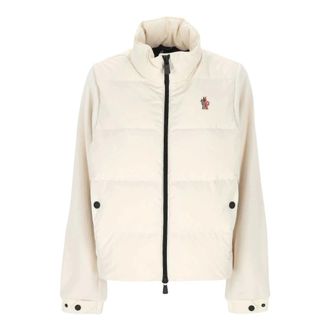 Moncler Cardigan con zip - - Jackets - Donna - Beige - XS