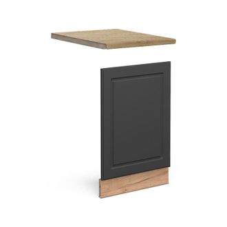 Vicco Panel Frontal Fame-line, Antracita-oro, 45 Cm, Et Roble