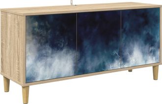 vidaXL Mueble De Tv Raalte 102 X 33 X 50 Cm Sonoma Vidaxl