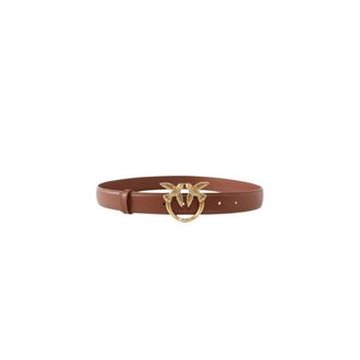 Pinko Pinko, Dames, Accessoires, Bruin, Maat: S Leer