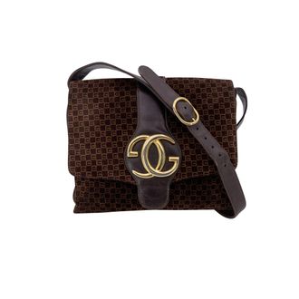 Gucci Gucci Vintage Su&egrave;de Schoudertas