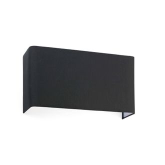 Netlighting Cotton Black Square Wall Light 375x 200x 105 E27