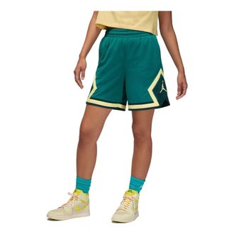 Air Jordan (WMNS) Air Jordan Sport Diamond Shorts Green Yellow FB4589-318