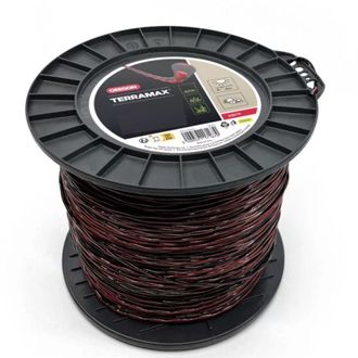 Oregon Scientific Filo decespugliatore Ovale intrecciato Terramax Rosso/nero &oslash;3,5 mm/183m Oregon 636772