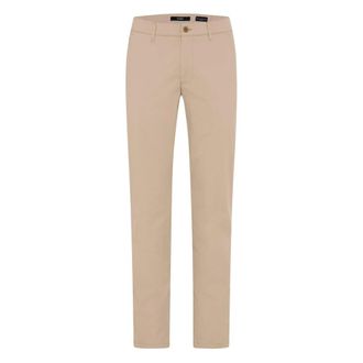 Eurex Heren, Broeken, Beige, Maat: W30 Katoen
