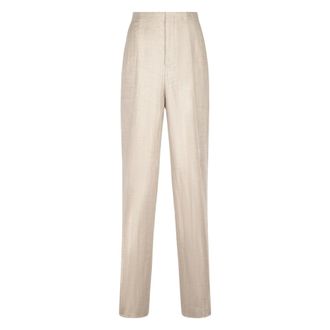 Tagliatore Straight Trousers, female, Gray, Size: XS Donna Lunga