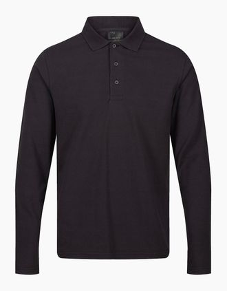 Regatta Mens Regatta Professional Mens Long-Sleeved Polo Shirt - Grey - Size: 44