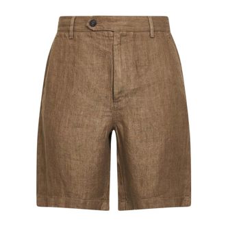 MC2 Saint Barth Casual Shorts, male, Brown, Size: XL Marseille Bermuda Shorts
