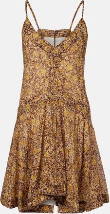 Isabel Marant Danielle floral cotton voile minidress