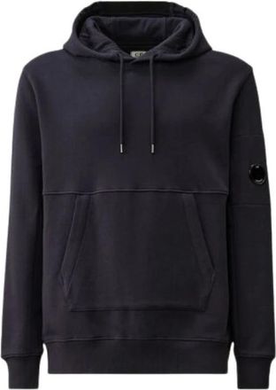 C.P. Company Blauwe Sweaters voor Heren - Heren - Hoodies - Blauw - M - Hoodies & sweatvesten
