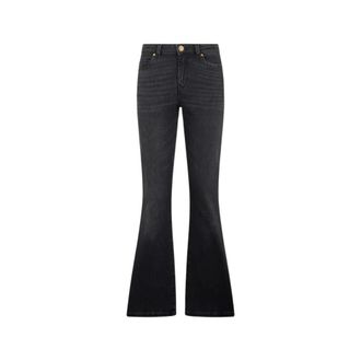 Roberto Cavalli Flared Jeans - Dames - Flared Jeans - Grijs - XS - Katoen - Jeans