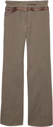 Prada Pantaloni dritti in lana - Toni neutri