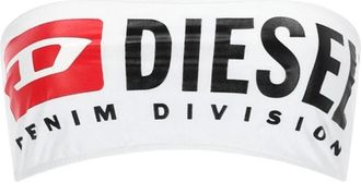 Diesel Top de Bikini Bandeau - Swimwear - Mujer - Blanco - L