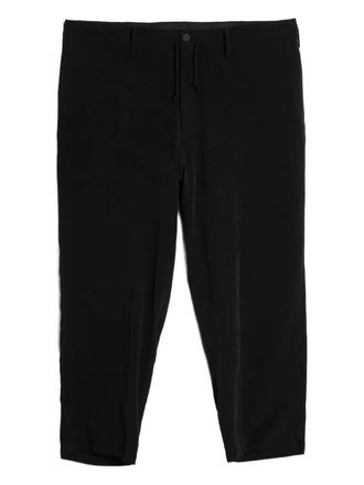 Yohji Yamamoto drawstring trousers - Black
